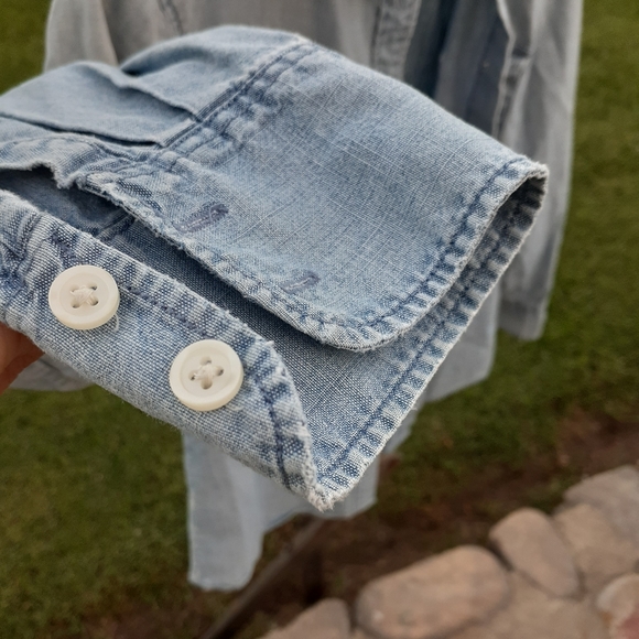 J Crew chambray shirt - Picture 4 of 5